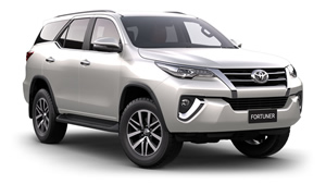 Toyota Fortuner Roof Racks vehicle image